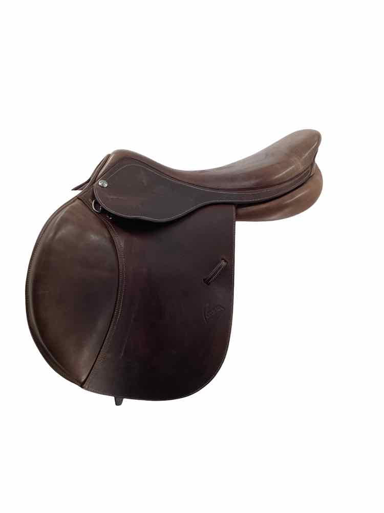 17.5" Pessoa used close contact saddle