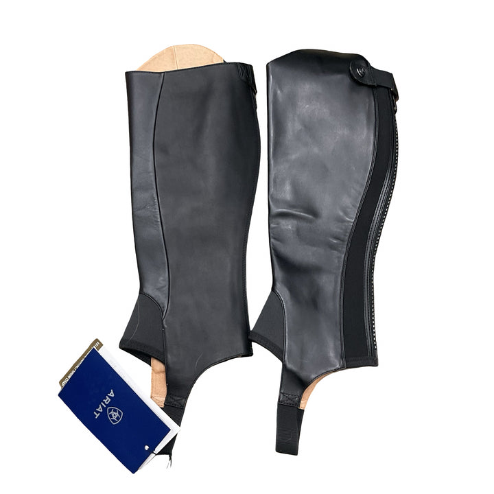 Ariat Women's MS Close Contour Show Chap Black New