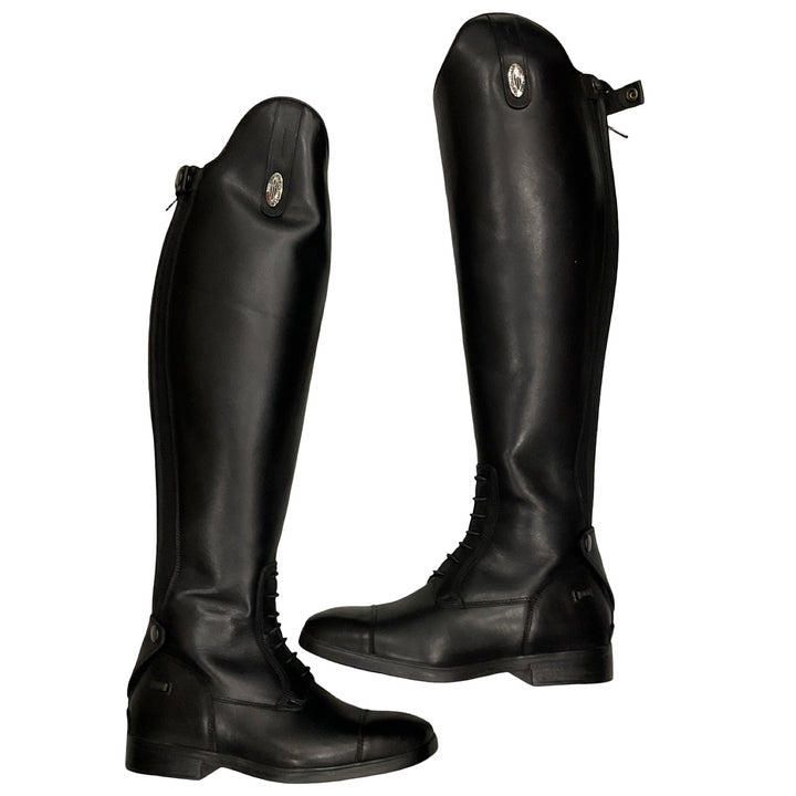 DeNiro Women's 37 A XL Amabile Field Boot Black New