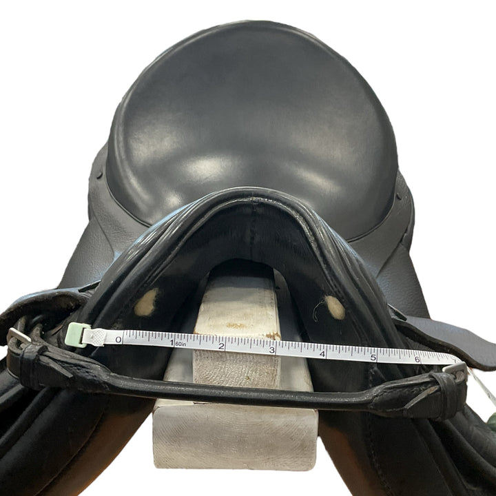 17.5" Albion SLK Medium Used Dressage Saddle - H