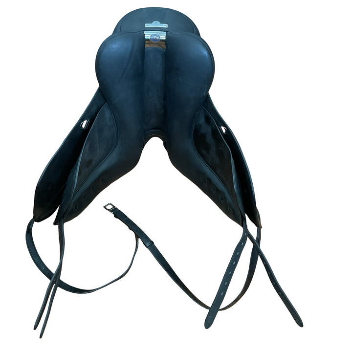 18" Bates Isabell Werth Adjustable Used Dressage Saddle