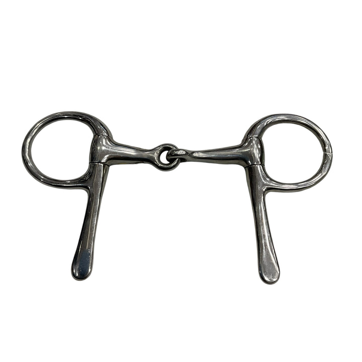3.25" Single Joint Half Cheek Snaffle New - H