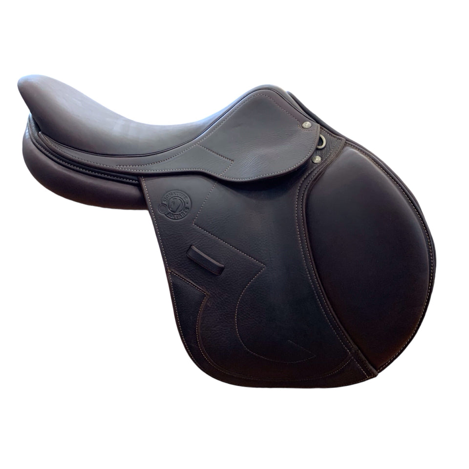 17.5" Antares Signature Wide Used Hunter/Jumper Saddle - H