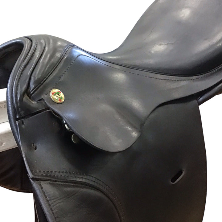 17.5" Karl Niedersuss Symphonie Medium Used Dressage Saddle - H