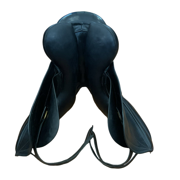 17" Hulsebos Dress CC Med/Wide Used Dressage Saddle