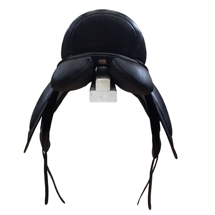 17.5" Arena High Wither Dressage Adjustable Used Dressage Saddle - H