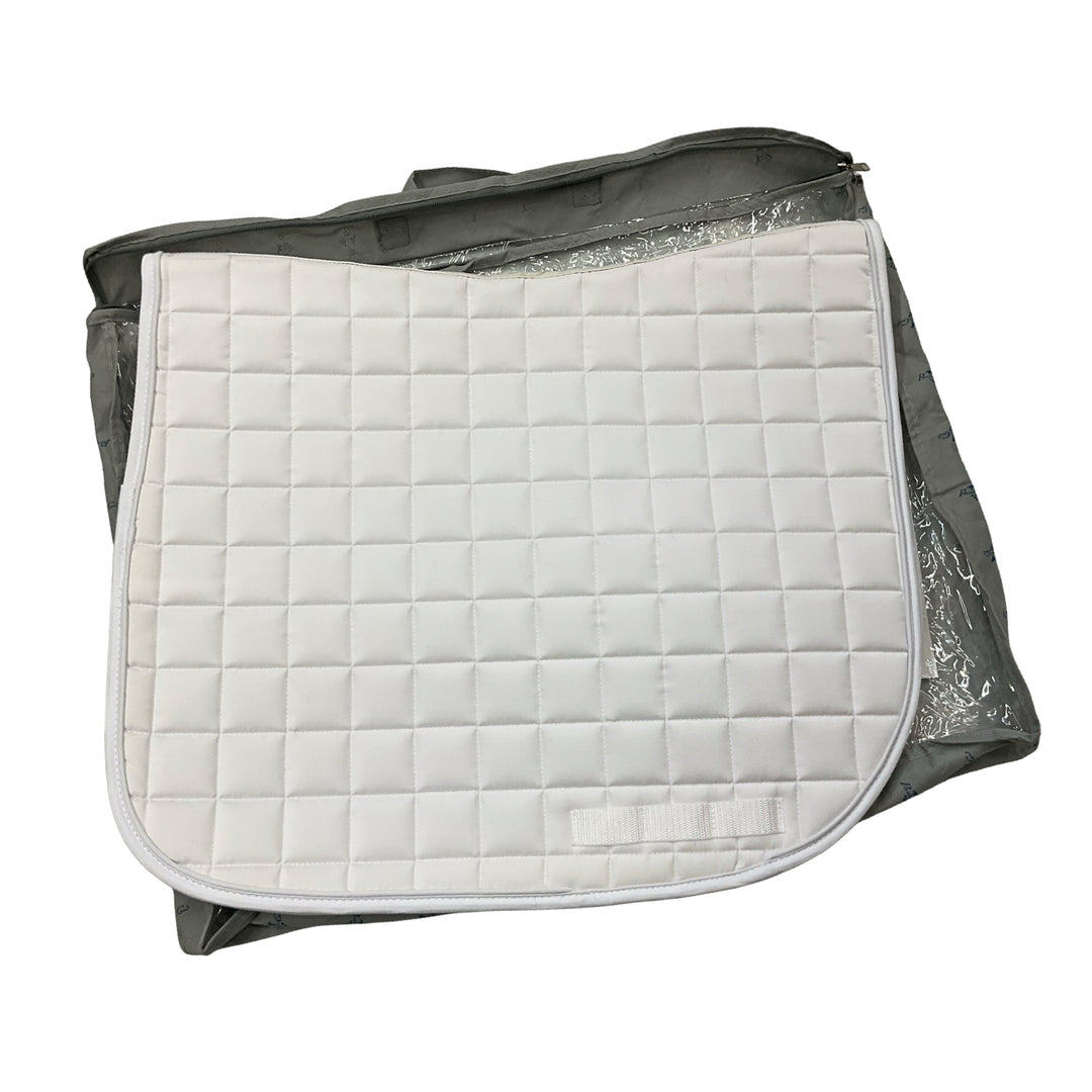 Professional Choice Steffen Peters Dressage Saddle Pad White New