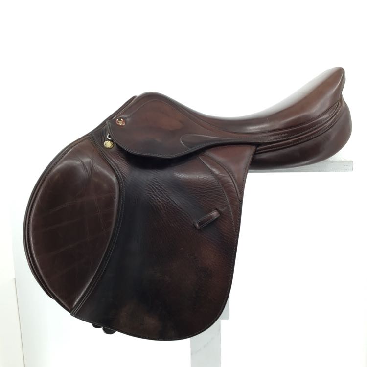 17" Prestige Meridith used close contact jumping saddle B