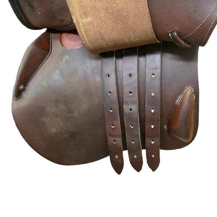 17.5" Devoucoux Socoa Medium Used Hunter/Jumper Saddle
