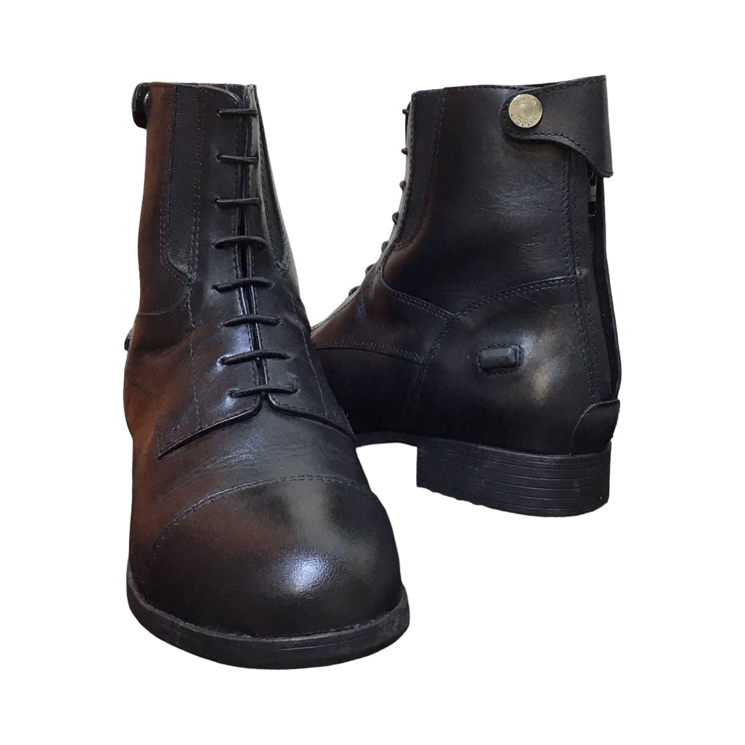 Dover 8.5 Madison Lace/Zip Paddock Boots Used