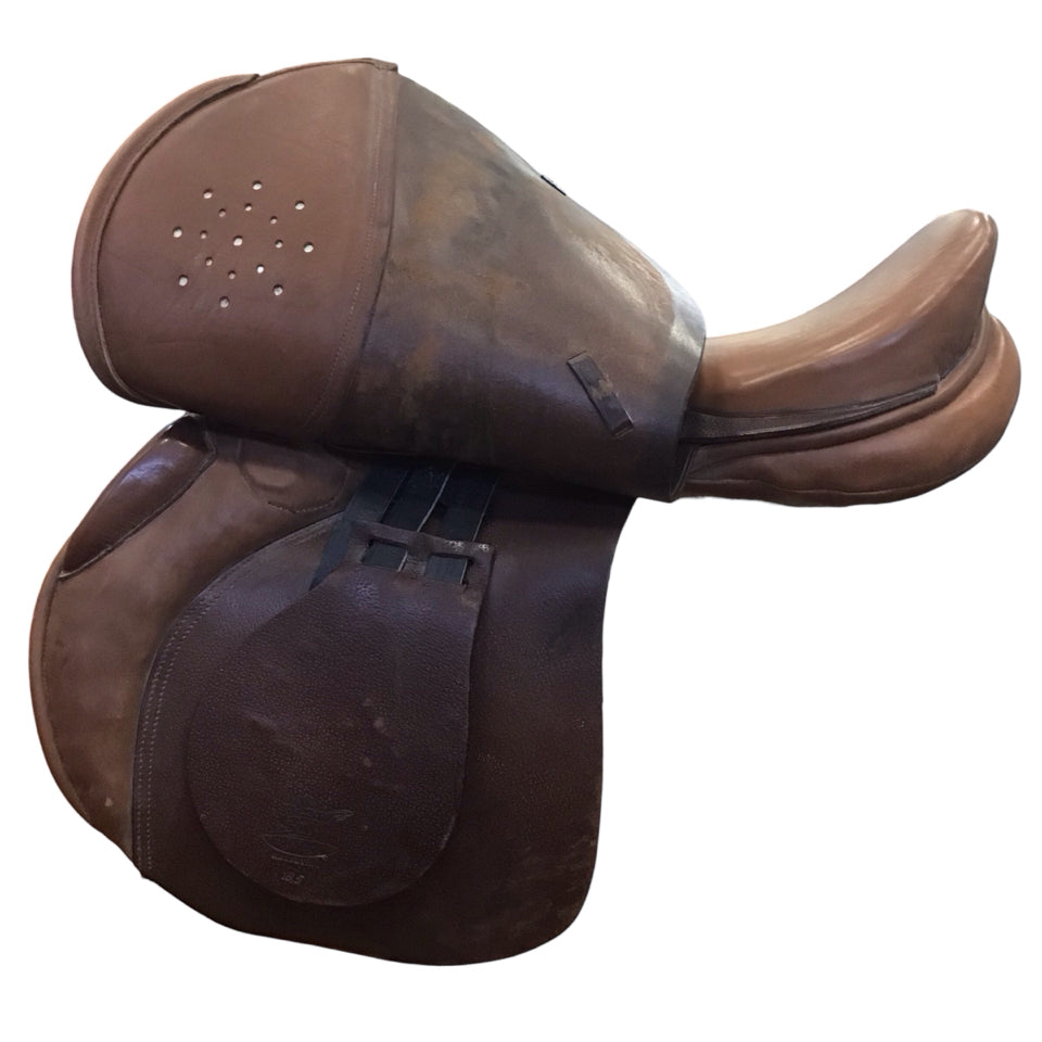 18.5" Mystic Med/Wide Used Hunter/Jumper Saddle - H