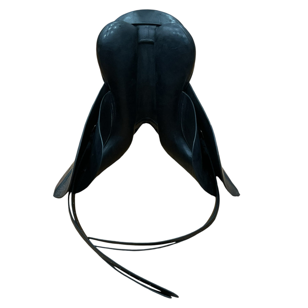 17.5" Frank Baines Elegance Wide Used Dressage Saddle - H