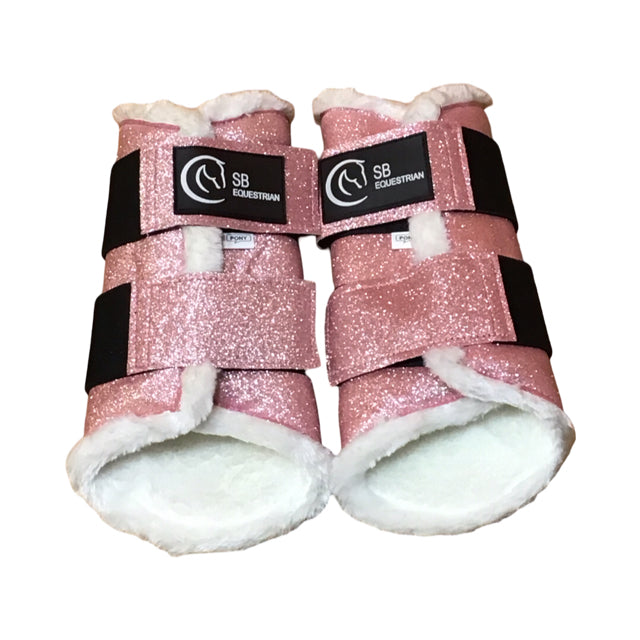SB EQUESTRIAN Pony Sparkle Brushing Boots NEW B