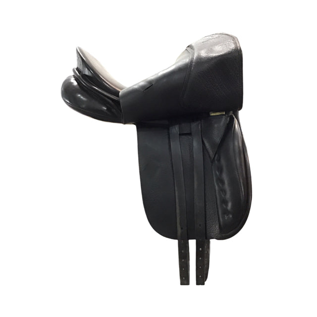 17.5" Karl Niedersuss Allegro Medium Tree Used Dressage Saddle - C