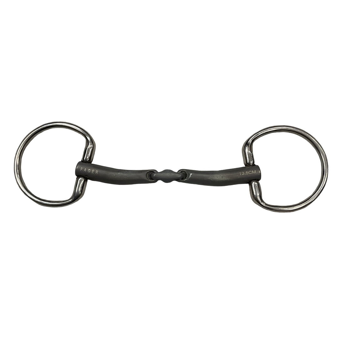 Fager 5.5" Mary Titanium Bradoon Fixed Rings Used