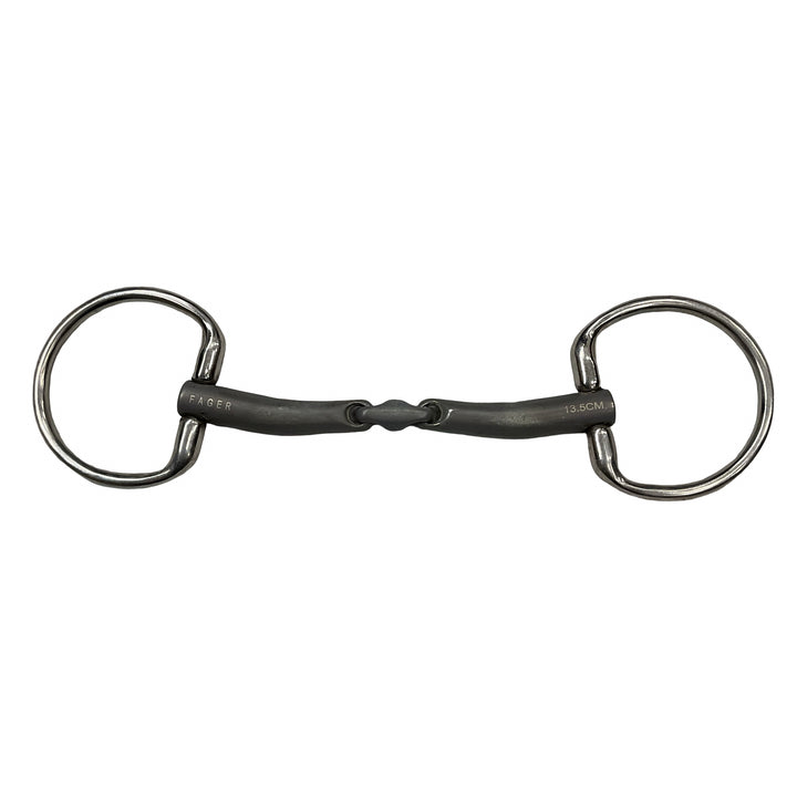 Fager 5.5" Mary Titanium Bradoon Fixed Rings Used
