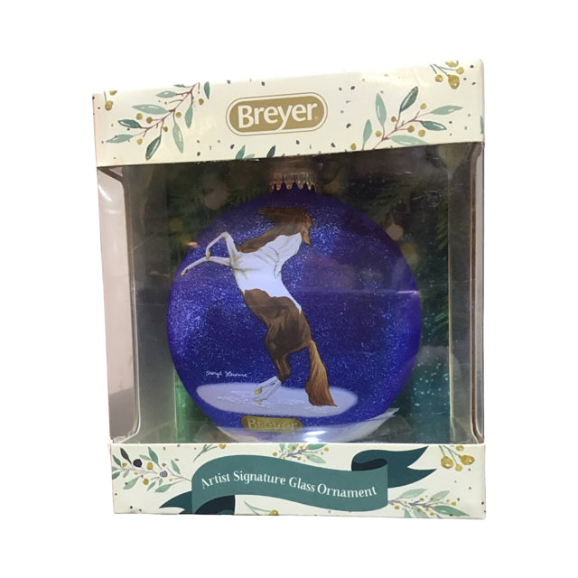BREYER Artist Signature Glass Ornament NEW B