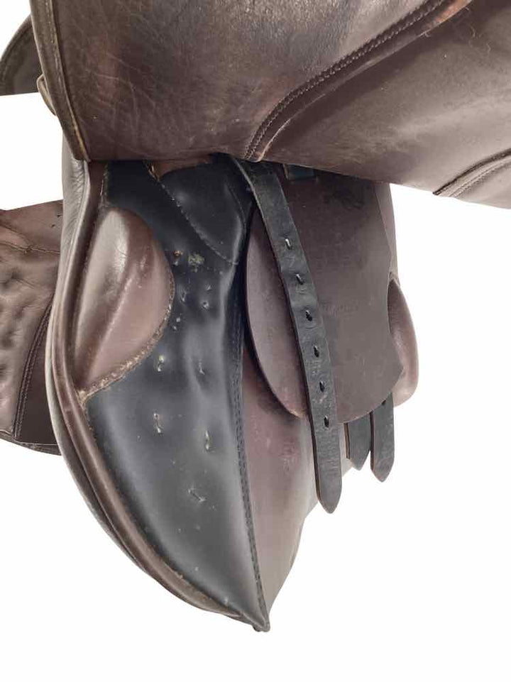 17.5" Stubben Roxane deluxe biomex 28cm jumping saddle