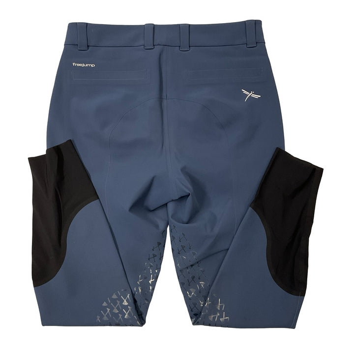 Free Jump Men's 42 Milo Knee Patch Schooling Breech Blue Used