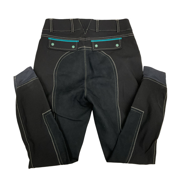 Ariat Women's 28L Olympia Full Seat Schooling Breech Black Used