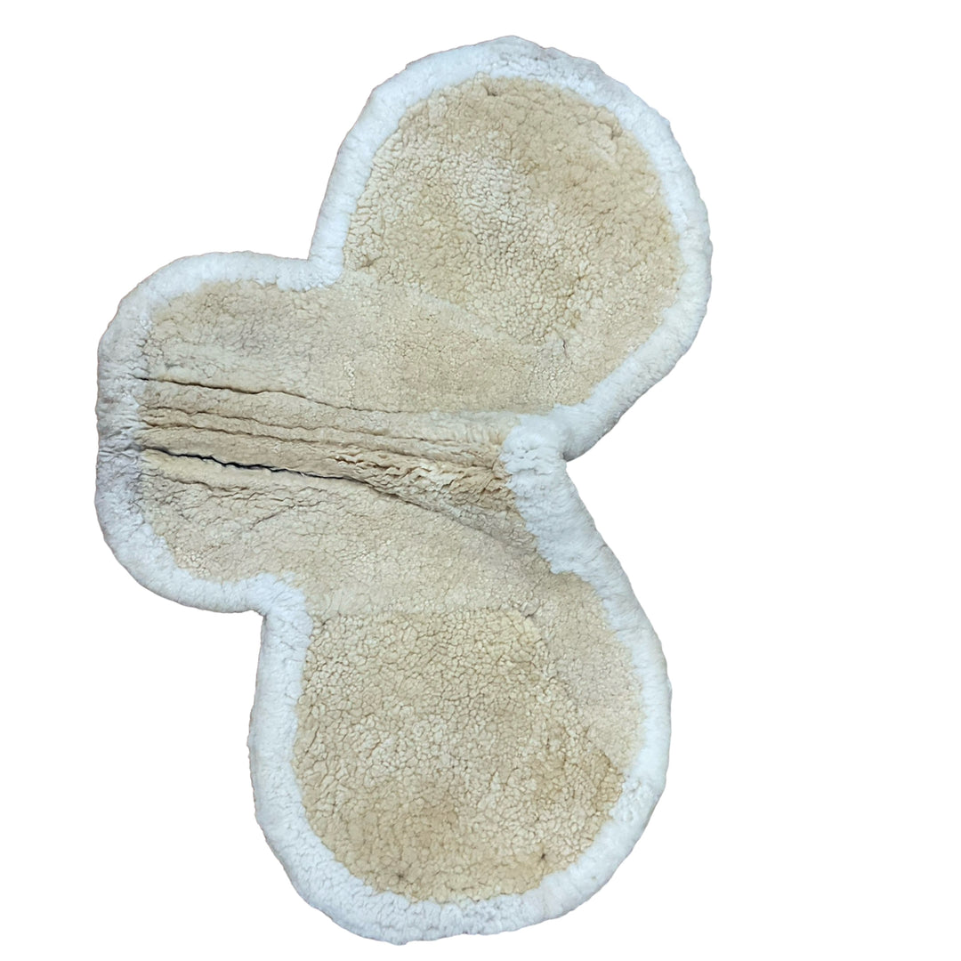 Fleeceworks Fitted Saddle Pad White Used