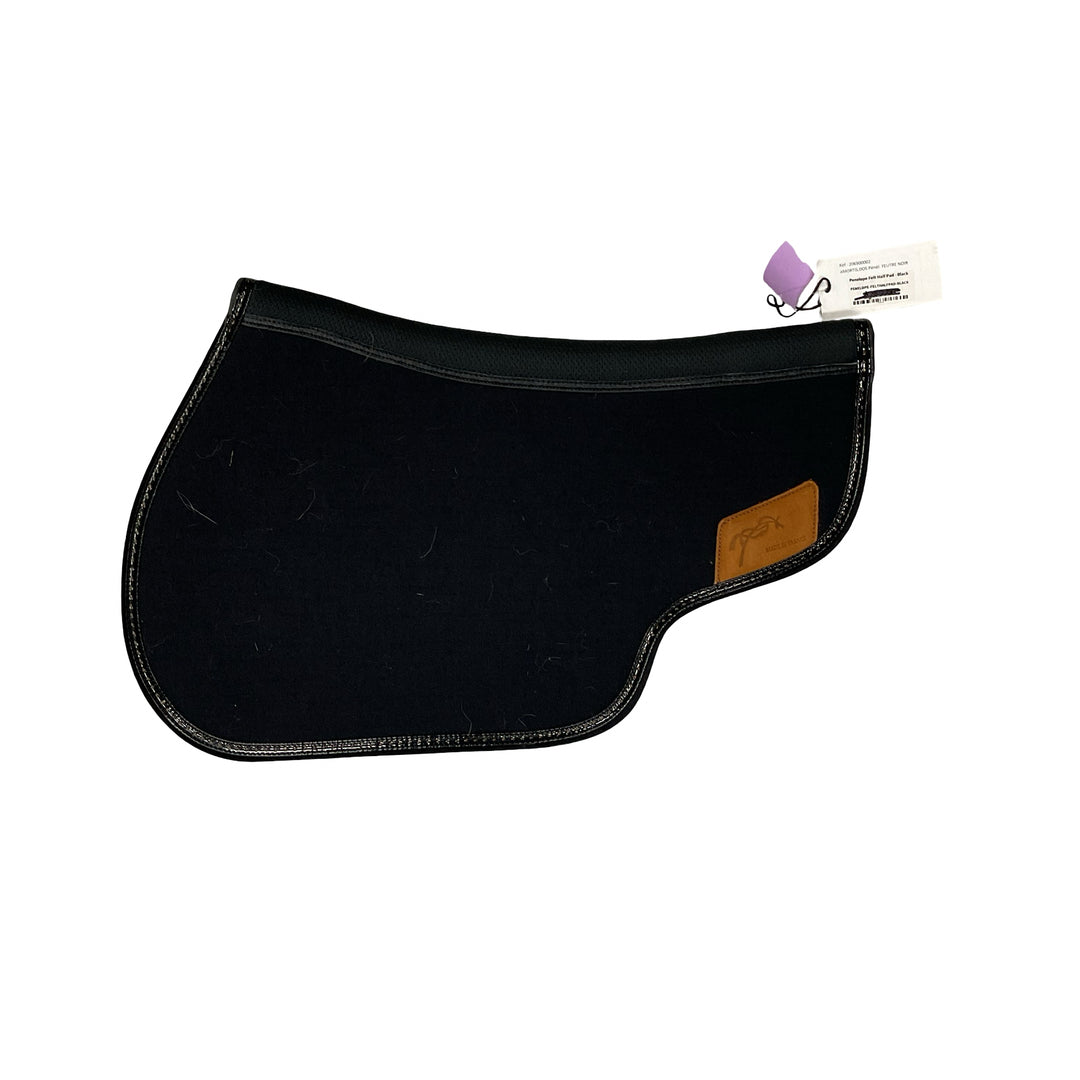Penelope Felt Half Pad Black New
