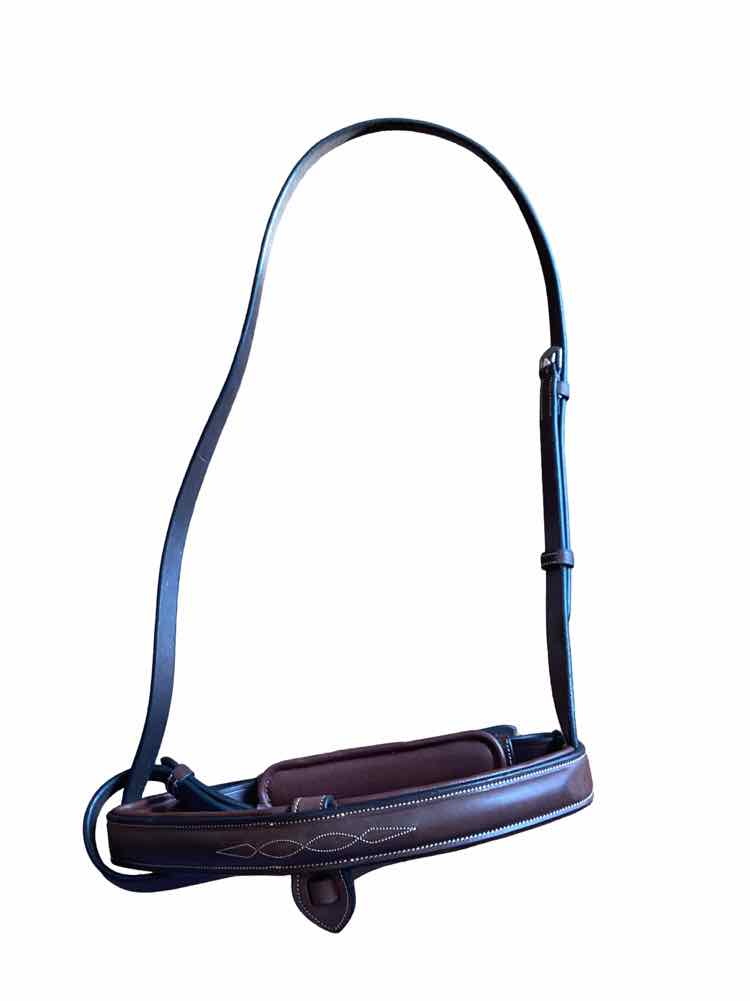 ADT new brown full size flash noseband