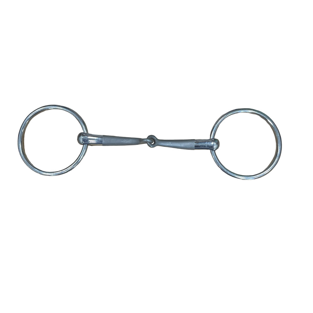 Herm Sprenger 5.5" Satinox Single Joint Loose Ring Snaffle Used