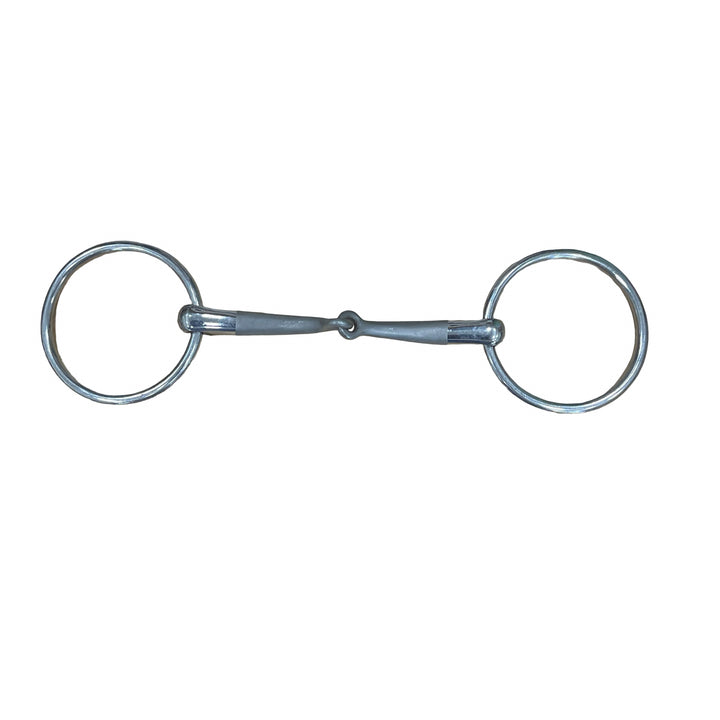 Herm Sprenger 5.5" Satinox Single Joint Loose Ring Snaffle Used