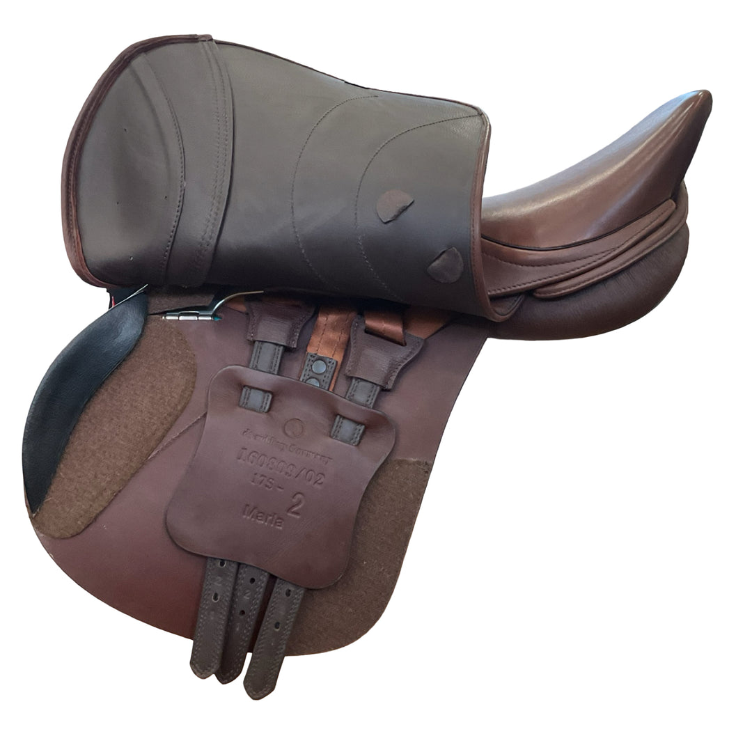 17" Pegasus Butterfly Marla Narrow Used Hunter/Jumper Saddle