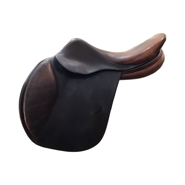 16.5" Bruno Delgrange PJ Pro Medium Tree Used Close Contact Saddle - C