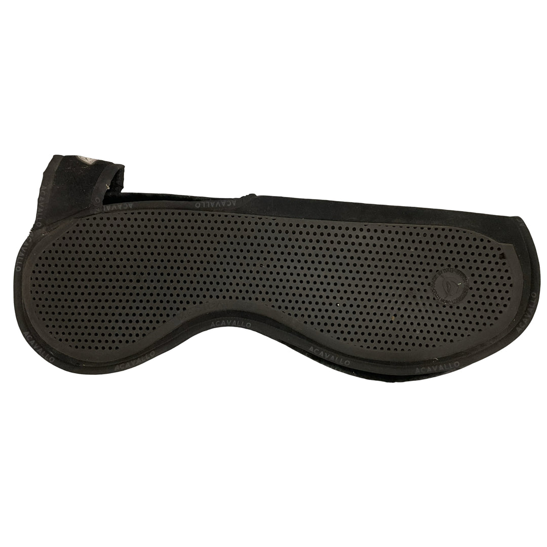 Acavallo Withers Free Full Sheepskin Medi-Cal Soft Gel Half Pad Black Used - H