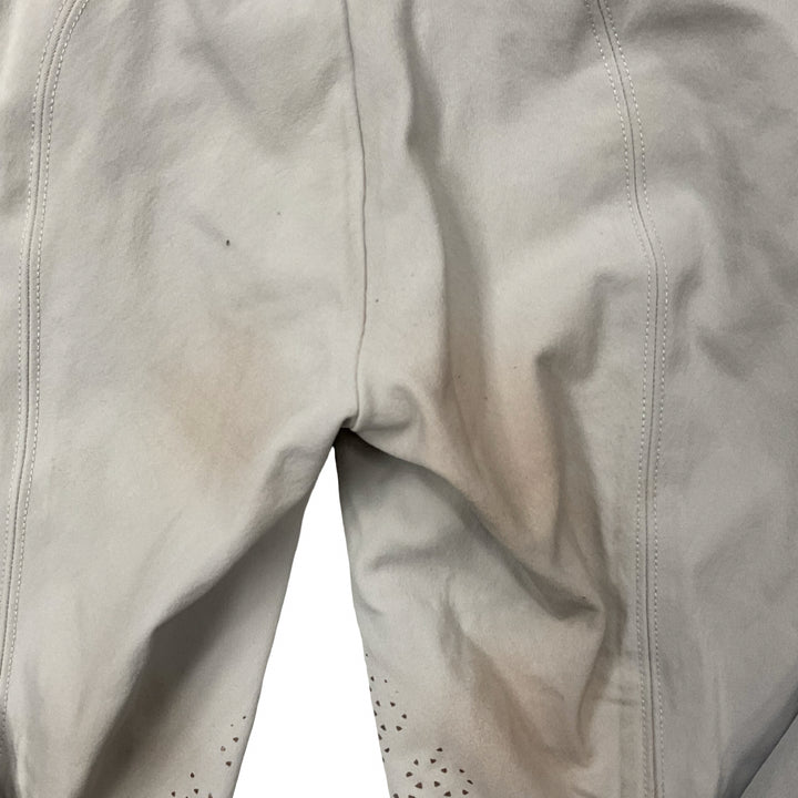 Struck Women's 27 Knee Patch Schooling Breech Light Grey Used