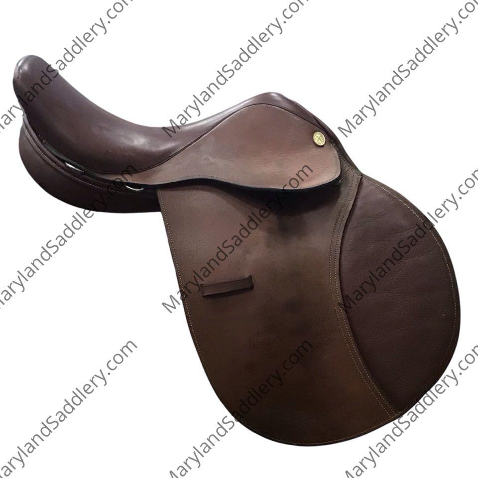 14" Kincade Wide Used Childs Hunter/Jumper Saddle - H