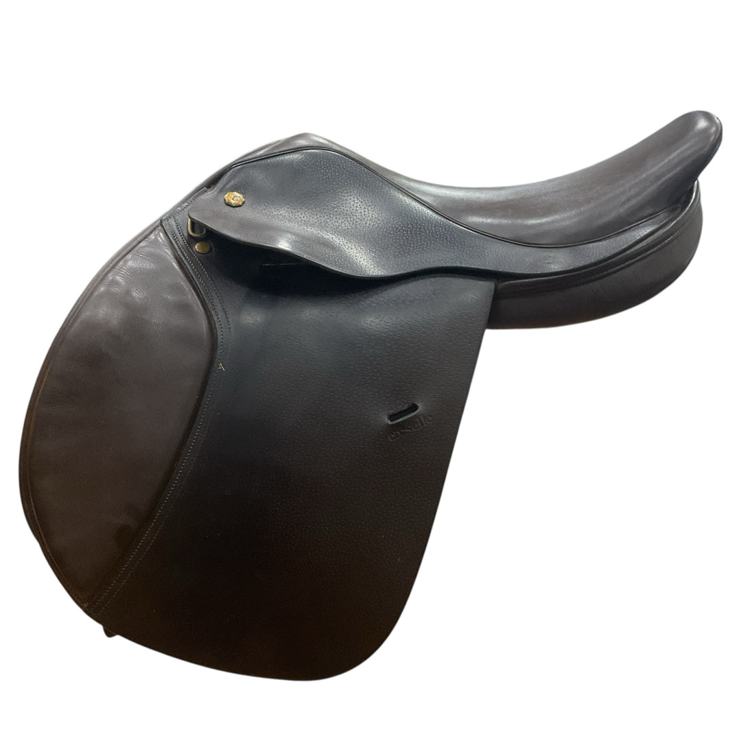 16" Exselle Wide Used Childs Hunter/Jumper Saddle - H