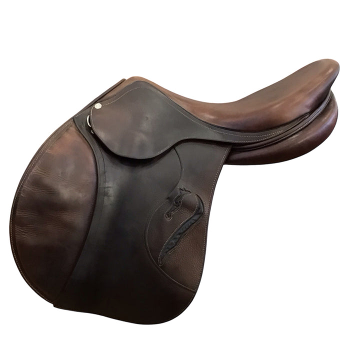 17.5" Antares Evolution Wide Used Hunter/Jumper Saddle - H