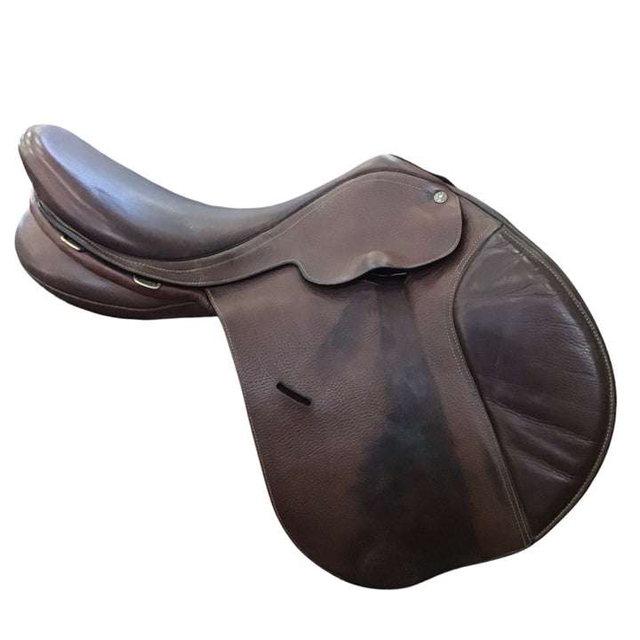 17" Collegiate Convertible Adjustable Used Hunter/Jumper Saddle - H