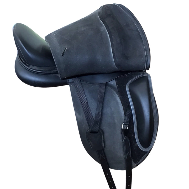16.5" Tekna Adjustable Used Dressage Saddle - H
