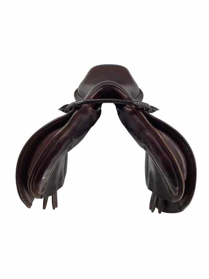 18" Pessoa Gen X Elite XCH wool flocked used close contact saddle B