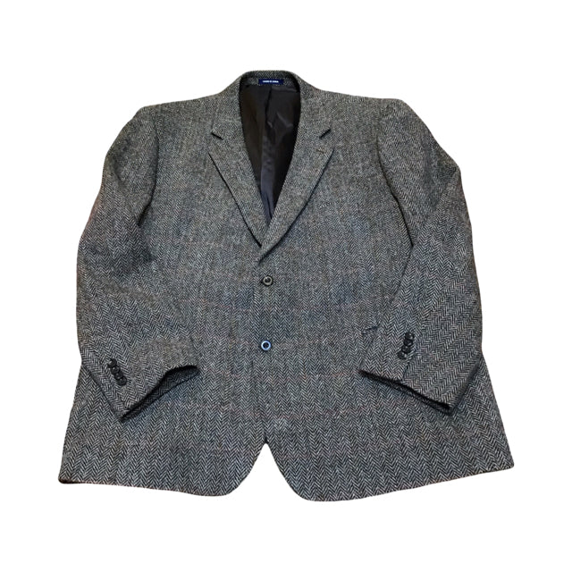 HARRIS TWEED 52R Tweed Hunt Coat USED B