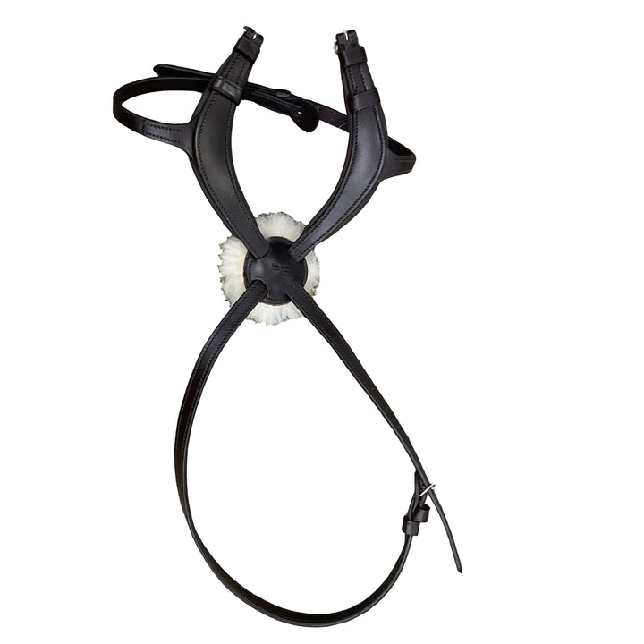 Premier Equine Horse Grackle Noseband Brown Like New - H