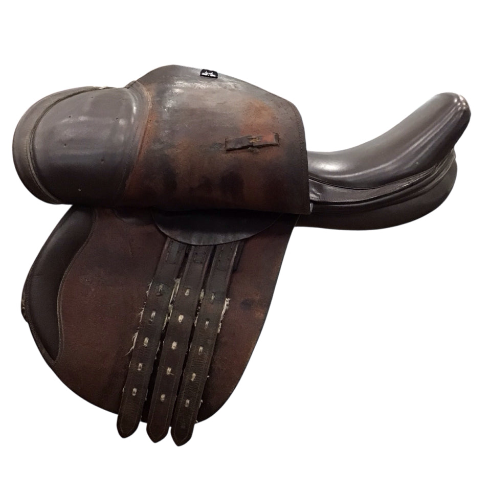 15.5" Kincade Medium Used Childs Hunter/Jumper Saddle - H