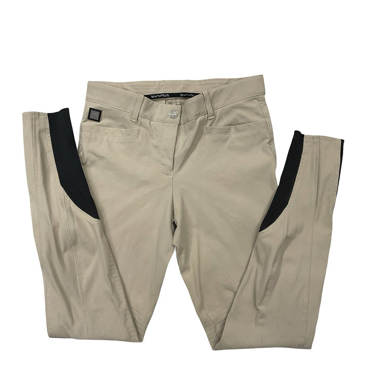 Equiline Women's IT44 Knee Patch Show Breech Tan Used