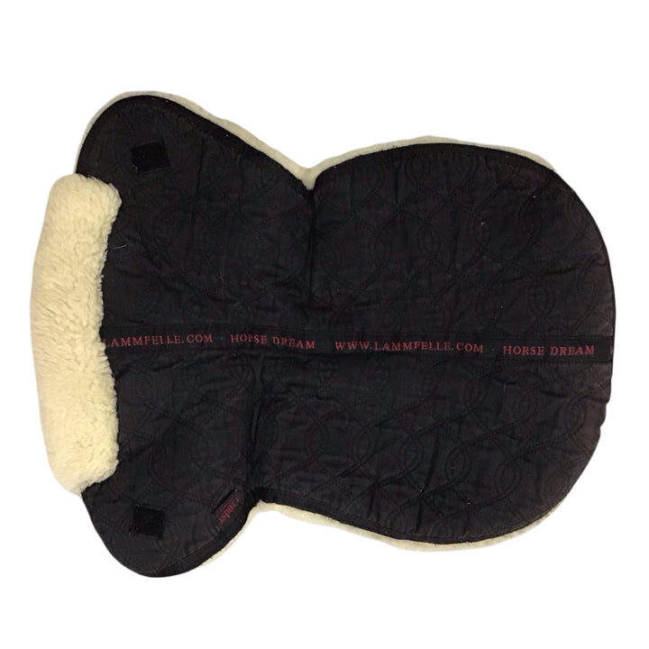 Lammfelle Half Pad Black and Neutral Used - H