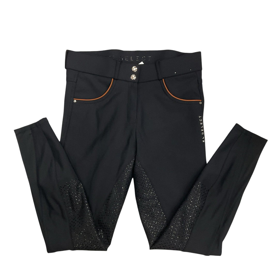 KL Select Women's 28 Gabrielle Full Seat Schooling Breech Black Used - H