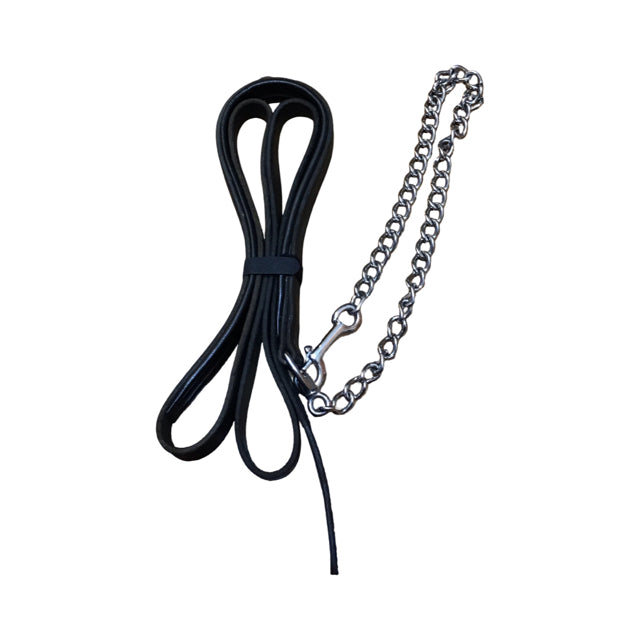 PERRI'S Padded Leather Lead w/Chain USED B
