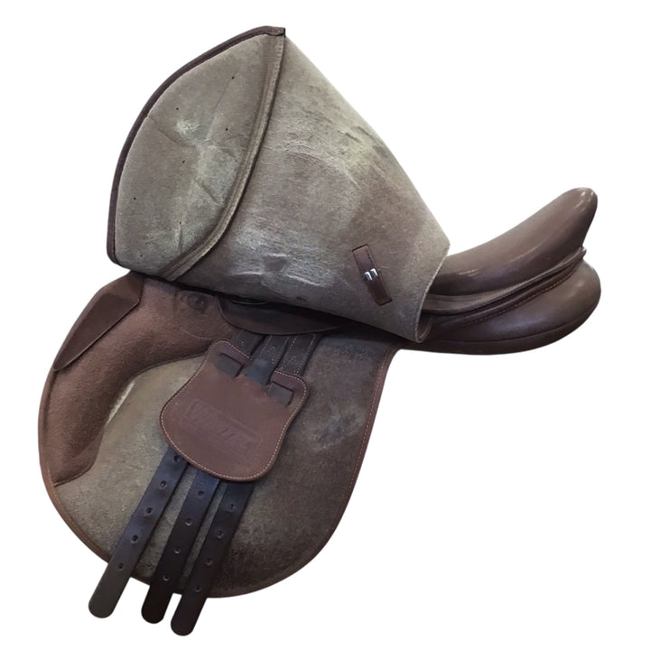 16.5" Wintec Adjustable Used Hunter/Jumper Saddle - H