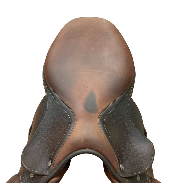 17.5" Antares Spooner Wide Used Hunter/Jumper Saddle