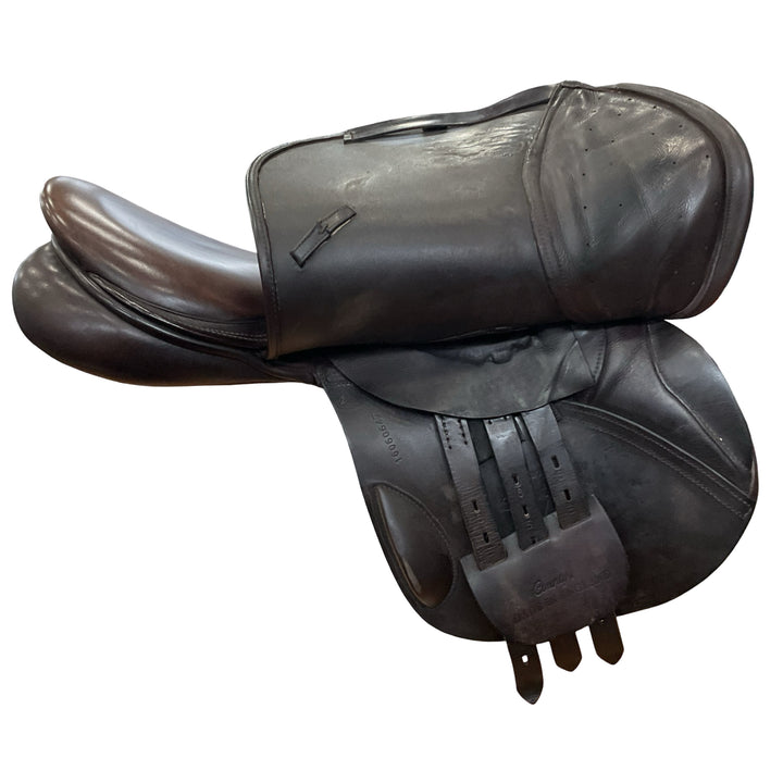 17.5" County Solution HJ Medium Used Hunter/Jumper Saddle