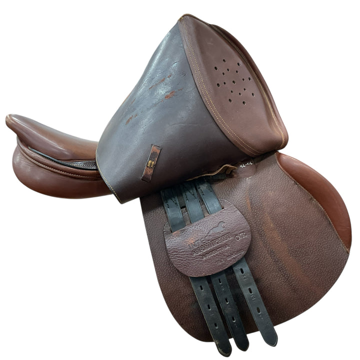 16.5" Intec Flex Rider Medium Used Hunter/Jumper Saddle - H